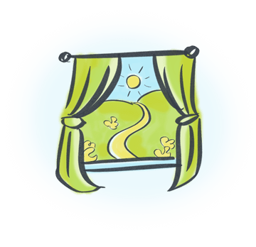 Illustration of a window